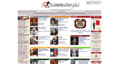 Desktop Screenshot of drammaturgia.fupress.net